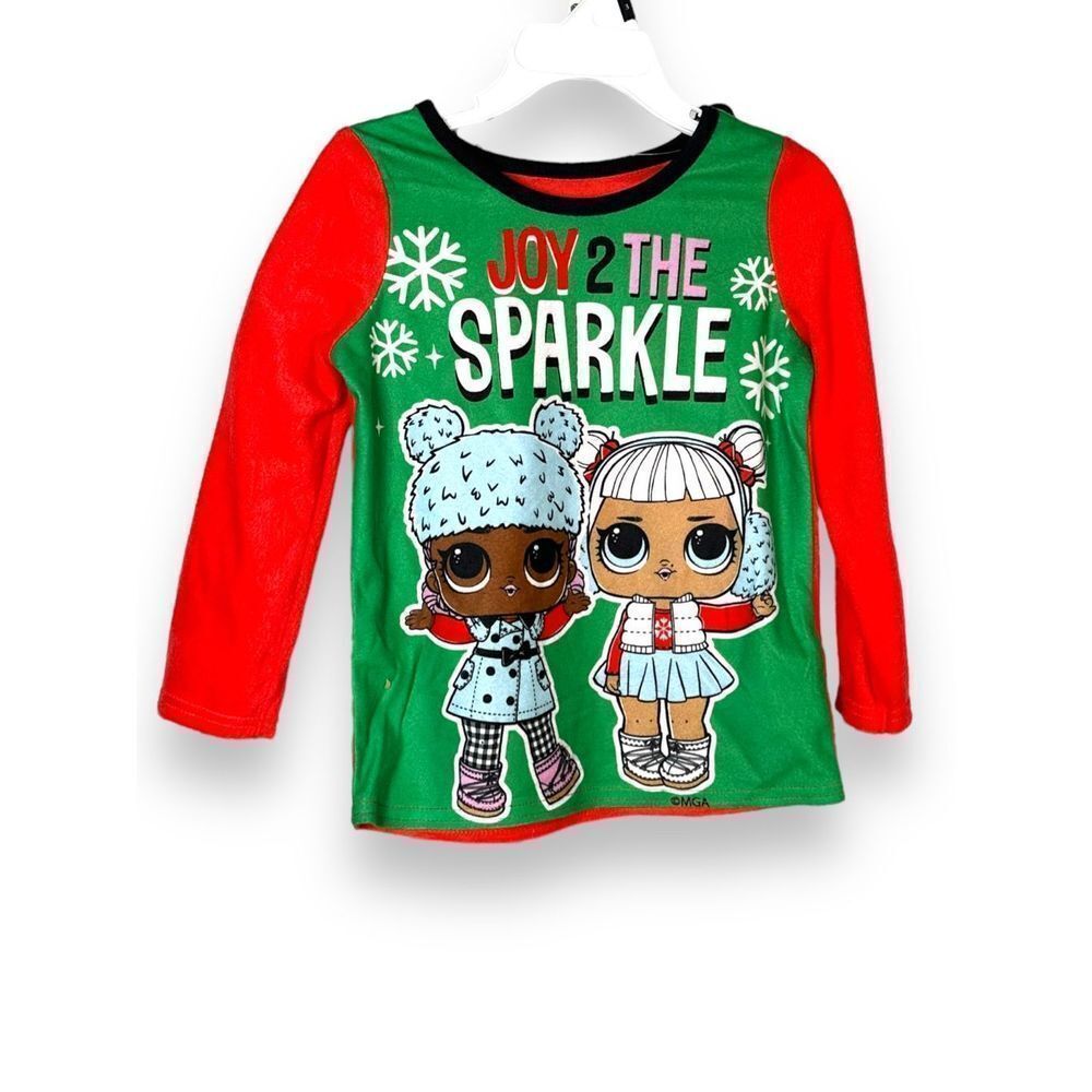 LOL Surprise Holiday Pajama Shirt NWT Size 4